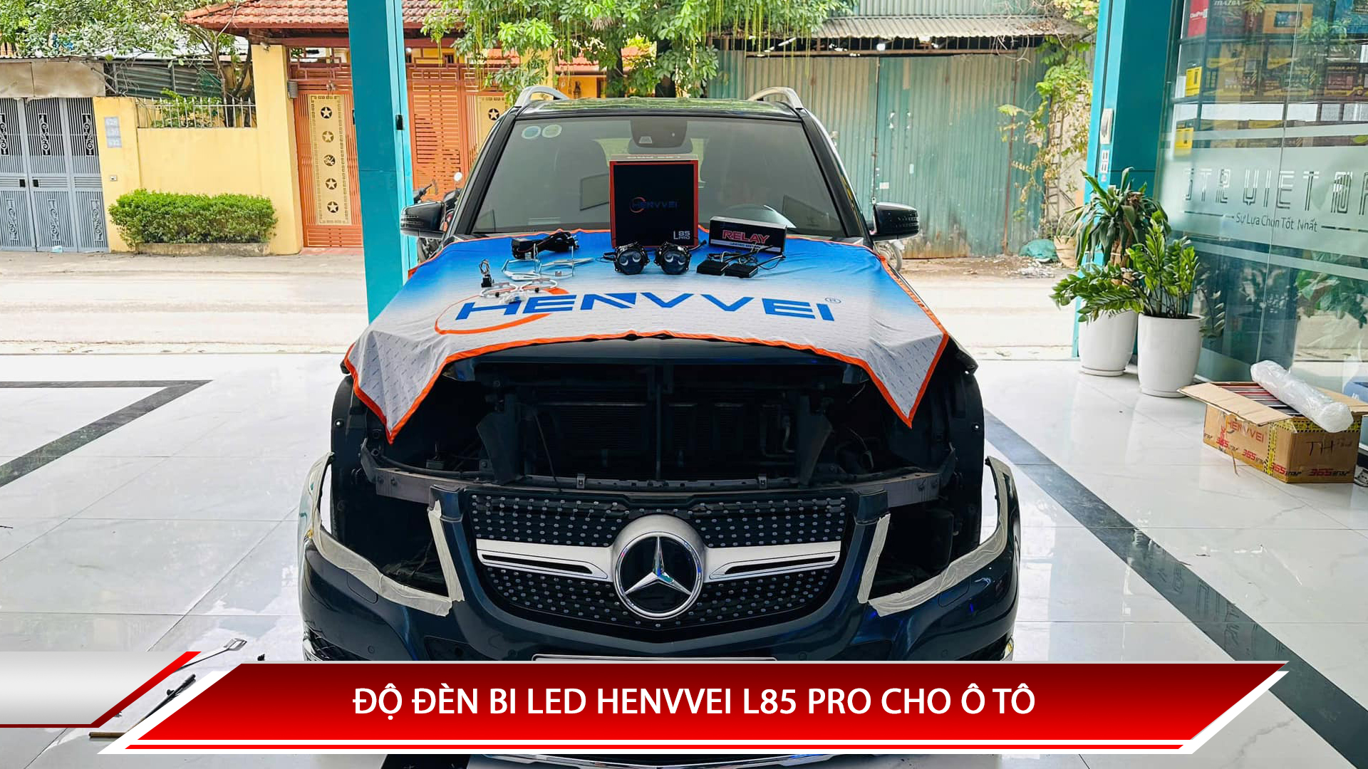 ĐỘ ĐÈN BI LED HENVVEI L85 PRO